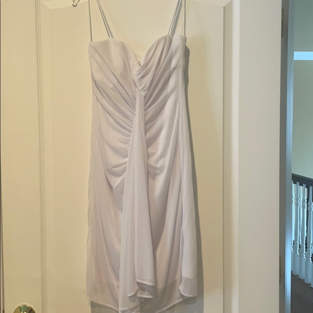 White flowy dress